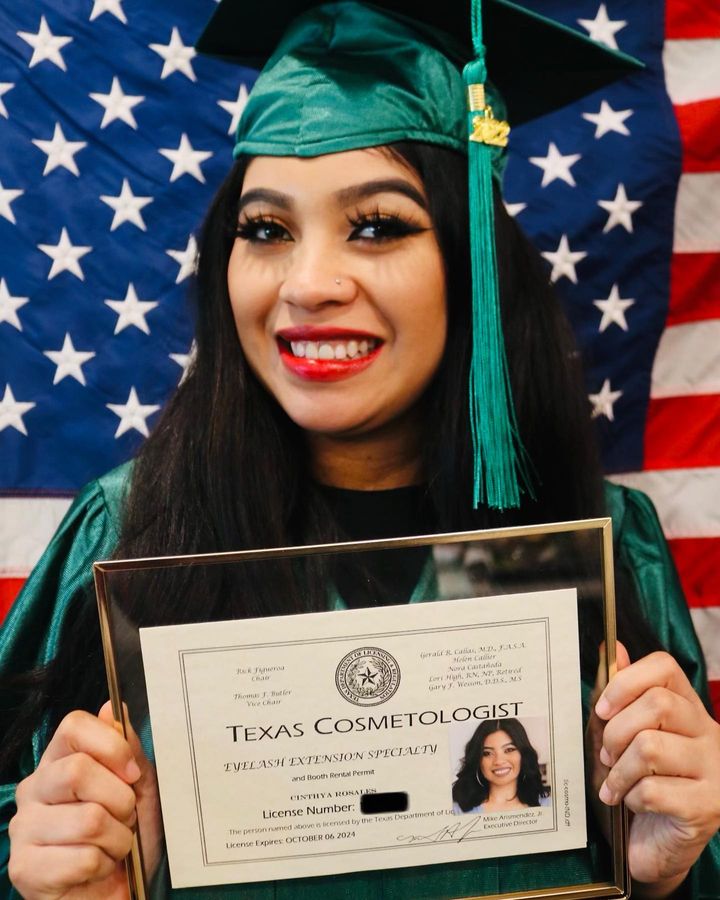 Licensed lash artist' a DLU alumni