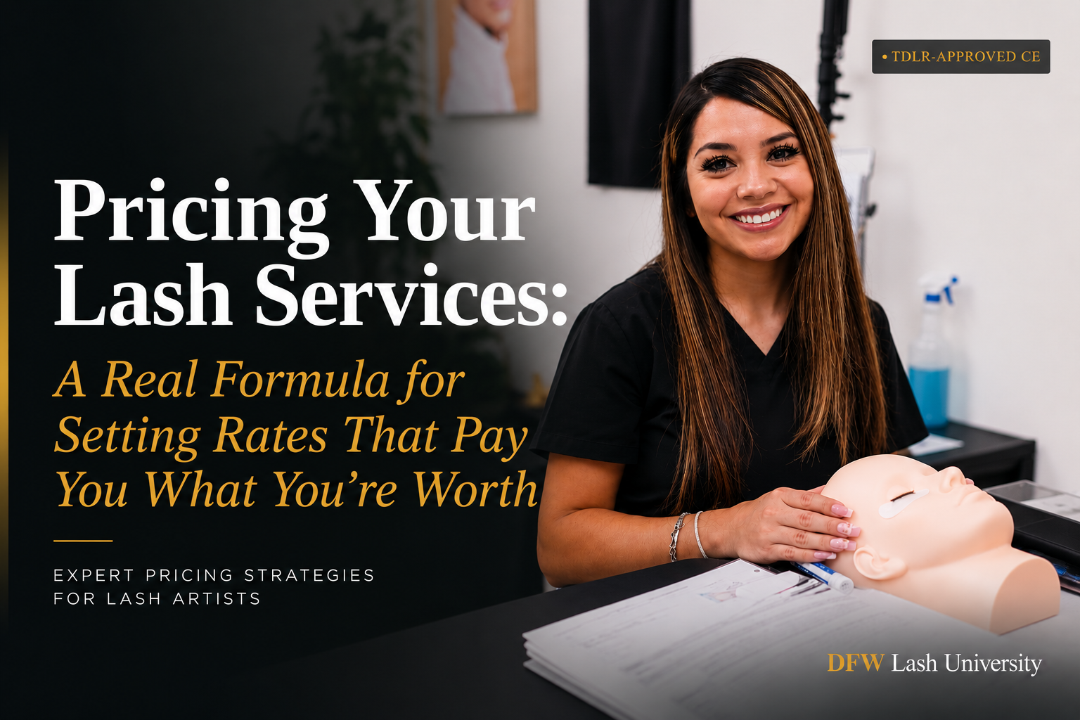 Pricing Your Lash Services: A Real Formula for Setting Rates That Pay You What You’re Worth