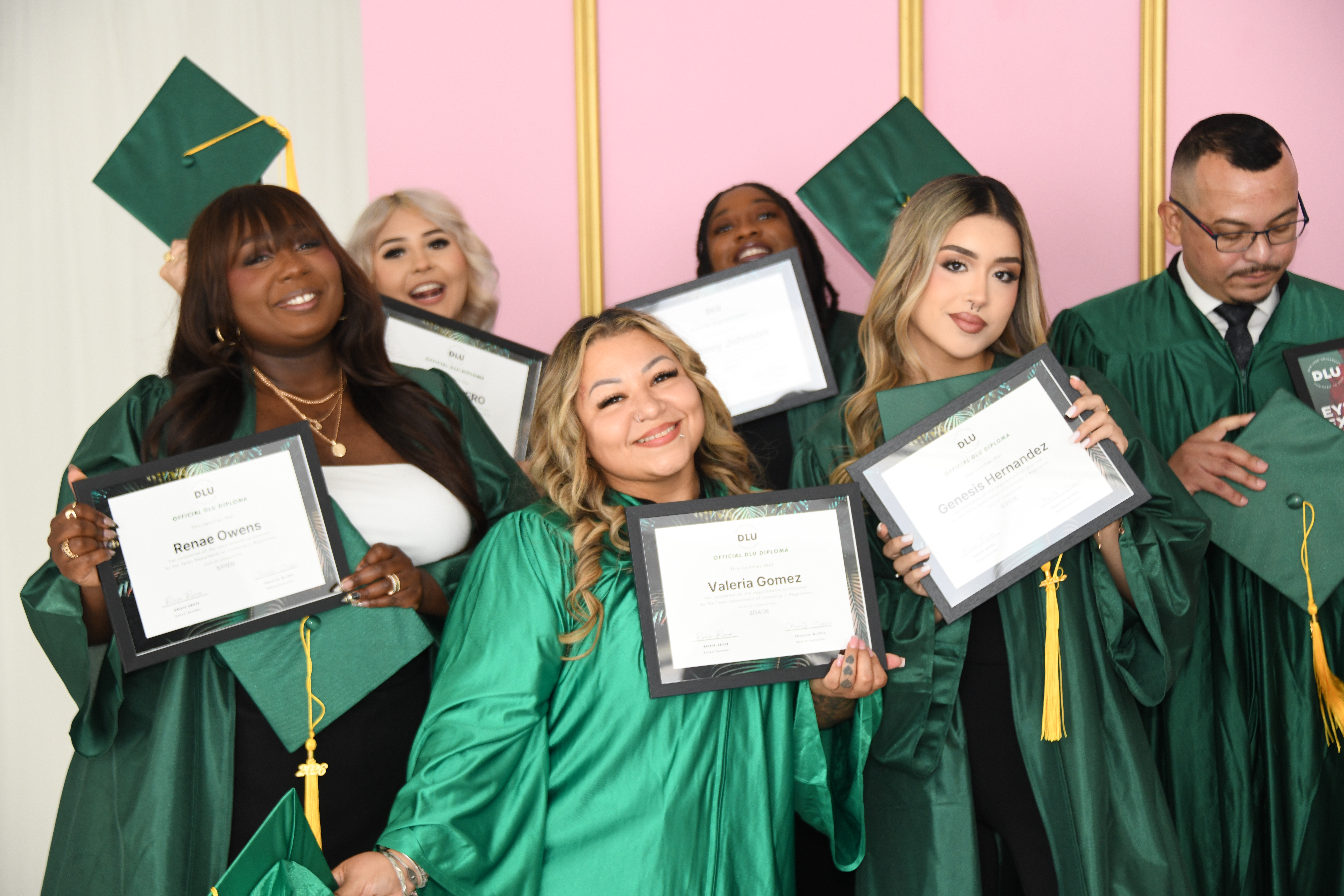 DFW Lash University students in training